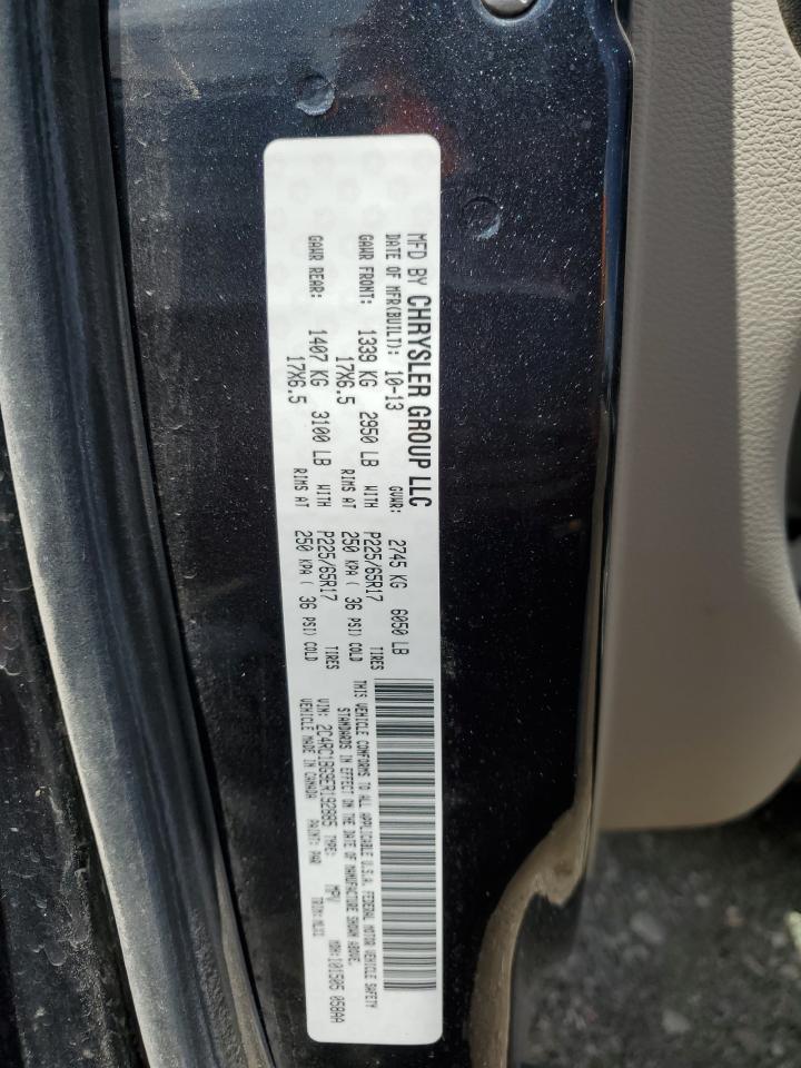 2C4RC1BG9ER192885 2014 Chrysler Town & Country Touring