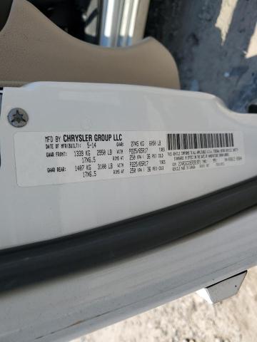 2014 Dodge Grand Caravan Sxt VIN: 2C4RDGCG9ER391871 Lot: 62713804