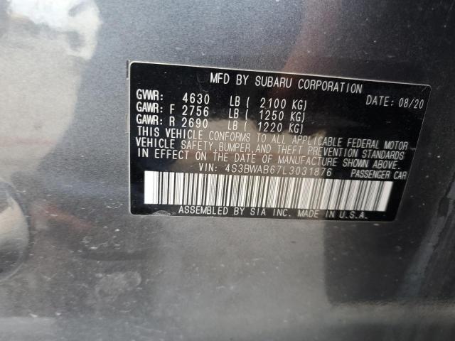 4S3BWAB67L3031876 Subaru Legacy  13