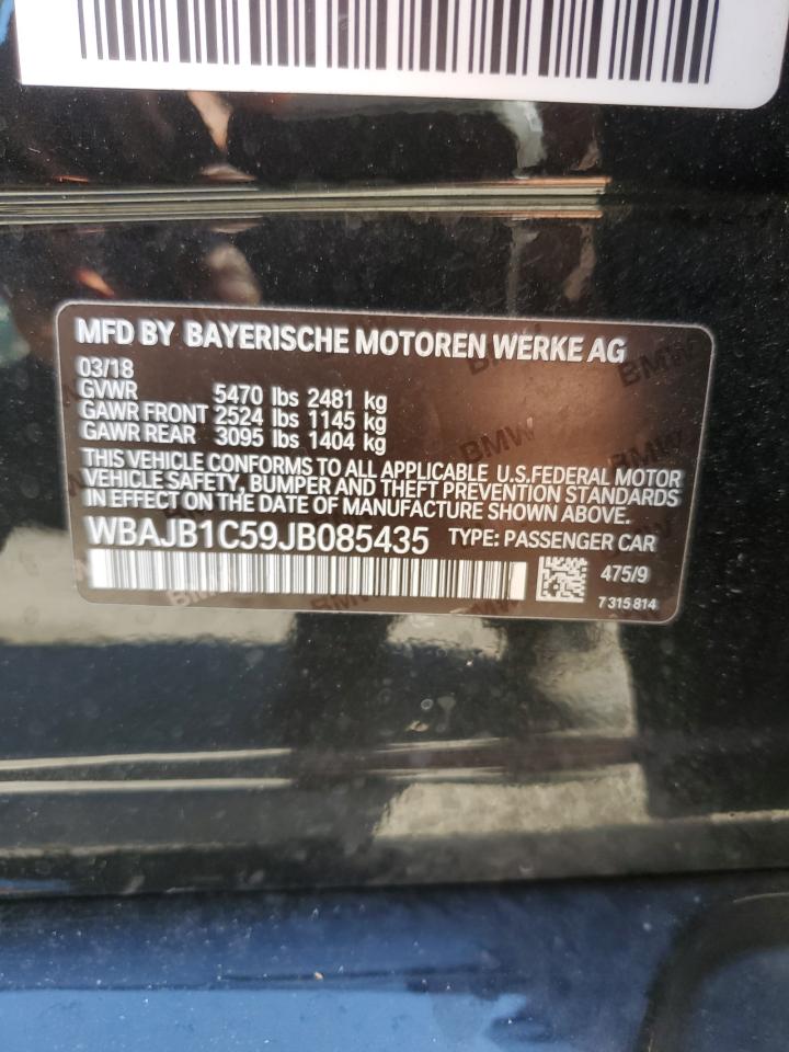 WBAJB1C59JB085435 2018 BMW 530Xe