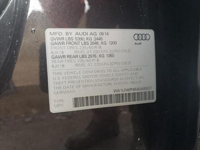 VIN WA1LFAFP4FA048507 2015 Audi Q5, Premium Plus no.14