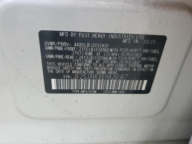 2014 Subaru Forester 2.5I Limited VIN: JF2SJAHC6EH426067 Lot: 61240214