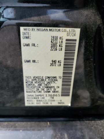 2015 NISSAN ALTIMA 2.5 - 1N4AL3AP6FC136865