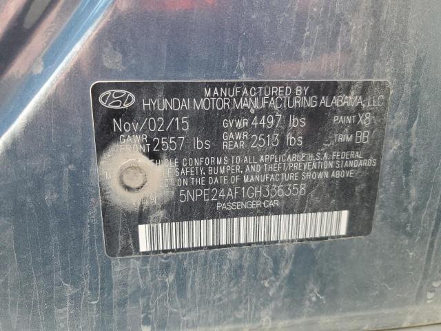 2016 HYUNDAI SONATA SE - 5NPE24AF1GH336358