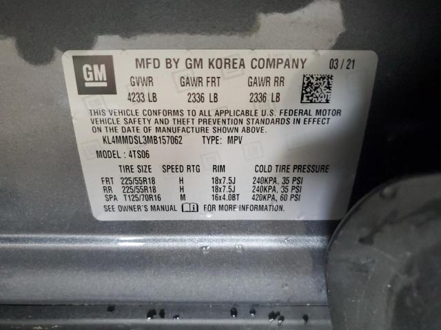 2021 Buick Encore Gx Select VIN: KL4MMDSL3MB157062 Lot: 62462554