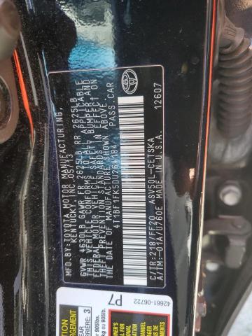 VIN 4T1BF1FK5DU264184 2013 Toyota Camry, L no.12