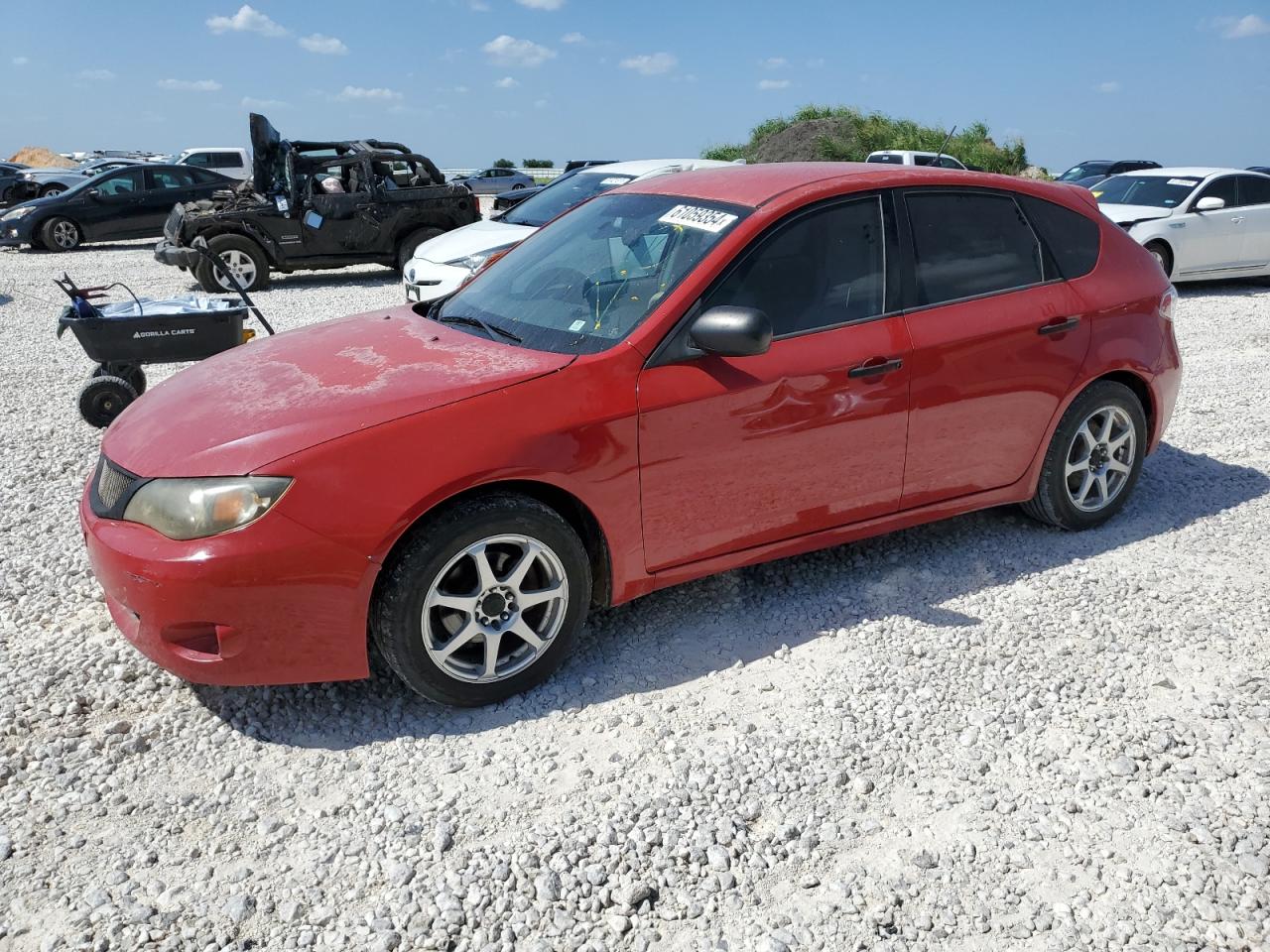 JF1GH61668H831566 2008 Subaru Impreza 2.5I