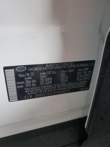 2023 HYUNDAI SANTA FE S - 5NMS24AJ1PH645235