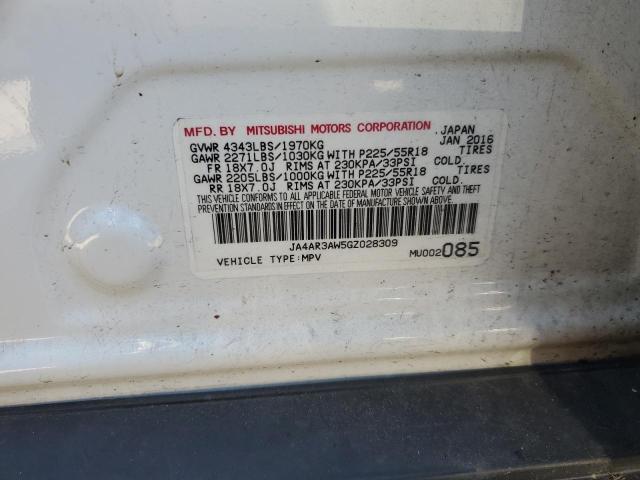 2016 Mitsubishi Outlander Sport Es VIN: JA4AR3AW5GZ028309 Lot: 62353094