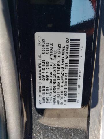 2017 HONDA ACCORD EX - 1HGCT1B77HA006793