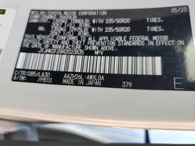 2024 LEXUS NX 450H LU JTJHKCFZ6R2023835