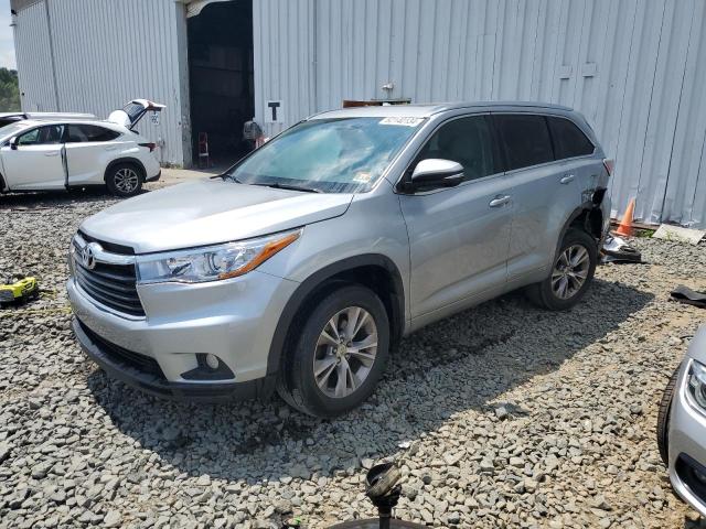 VIN 5TDJKRFH1FS169319 2015 Toyota Highlander, Xle no.1