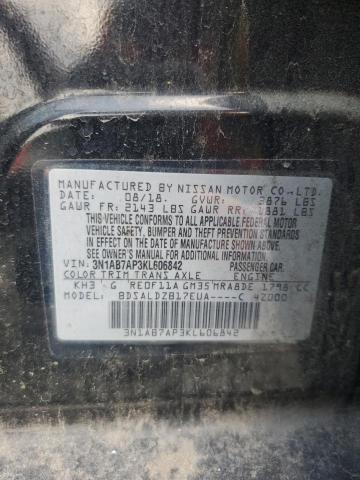 2019 NISSAN SENTRA S - 3N1AB7AP3KL606842