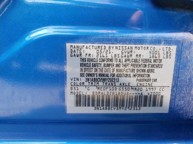 2021 NISSAN SENTRA SV - 3N1AB8CV5MY292313