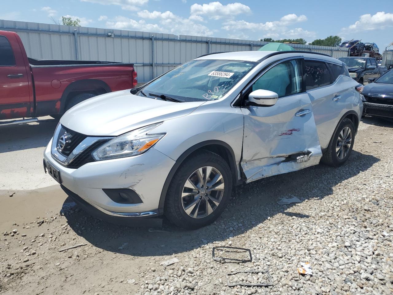 Lot #2905346117 2017 NISSAN MURANO S