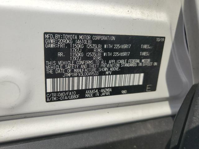 2020 TOYOTA RAV4 XLE - JTMP1RFV3LD049533