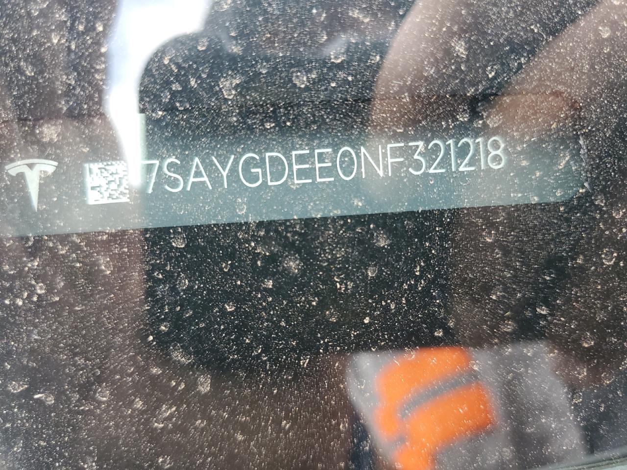 7SAYGDEE0NF321218 2022 Tesla Model Y