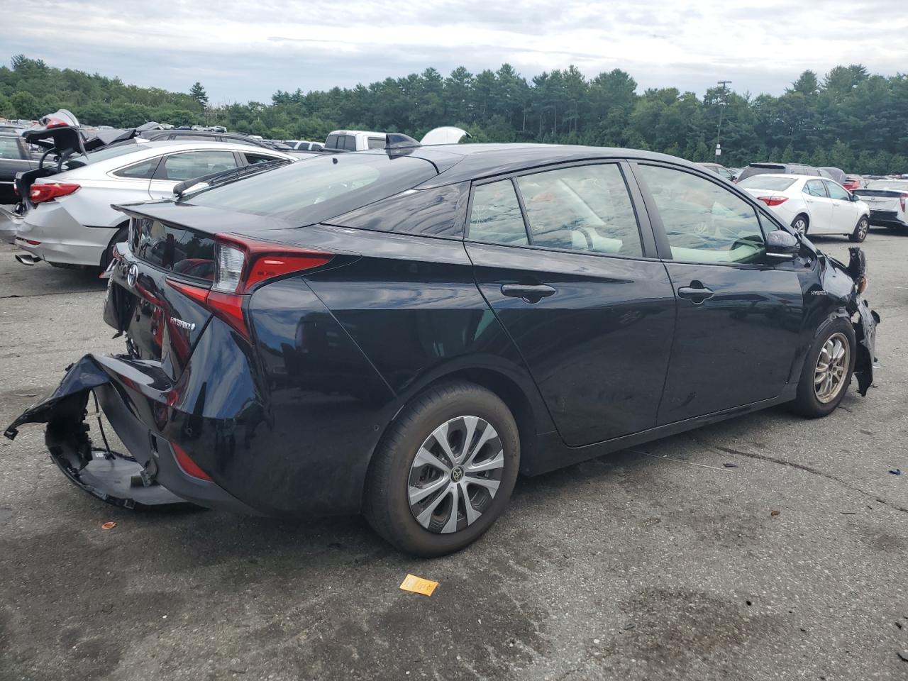 Lot #2938012832 2021 TOYOTA PRIUS LE