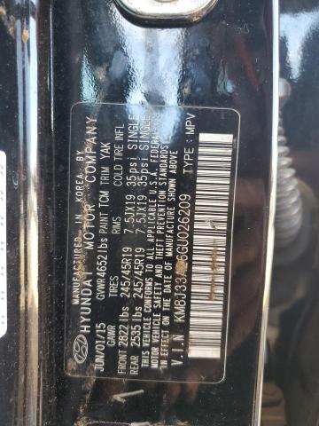 2016 Hyundai Tucson Limited VIN: KM8J33A26GU026209 Lot: 62926874