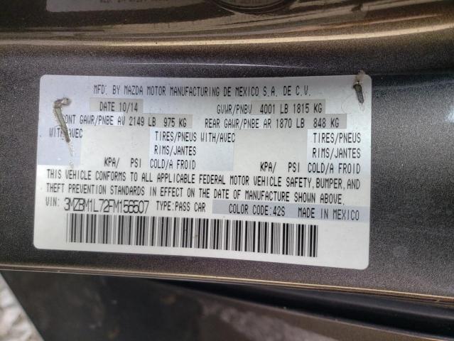 VIN 3MZBM1L72FM156507 2015 Mazda 3, Touring no.13