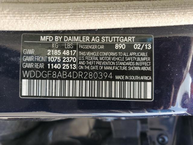 VIN WDDGF8AB4DR280394 2013 Mercedes-Benz C-Class, 3... no.13