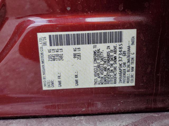 2017 NISSAN MAXIMA 3.5 - 1N4AA6AP5HC373485
