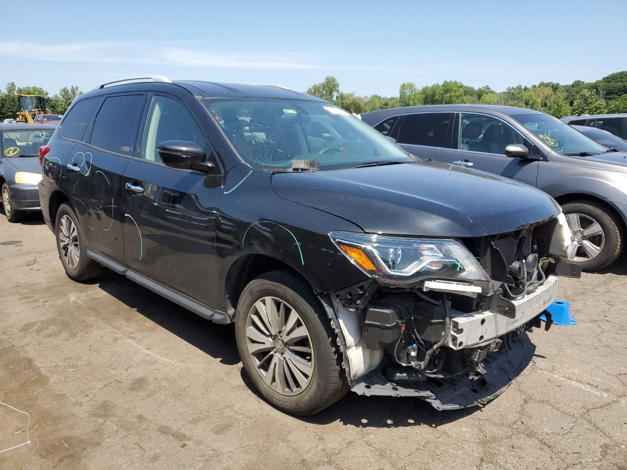 2020 Nissan Pathfinder S vin: 5N1DR2AM1LC650281