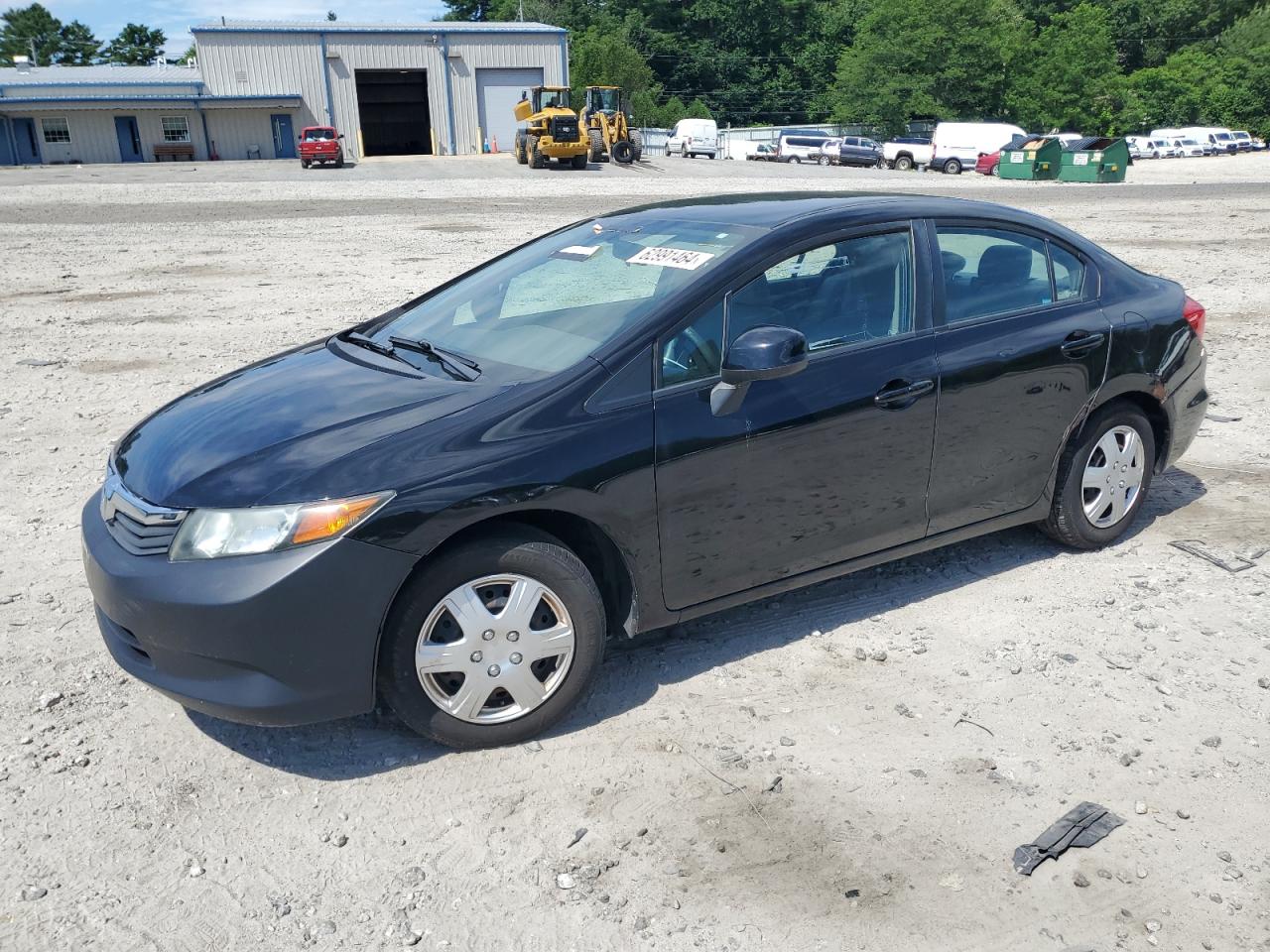 2012 Honda Civic Lx vin: 19XFB2F59CE391048