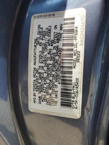 1999 Toyota Sienna Le VIN: 4T3ZF13C2XU136430 Lot: 62310914