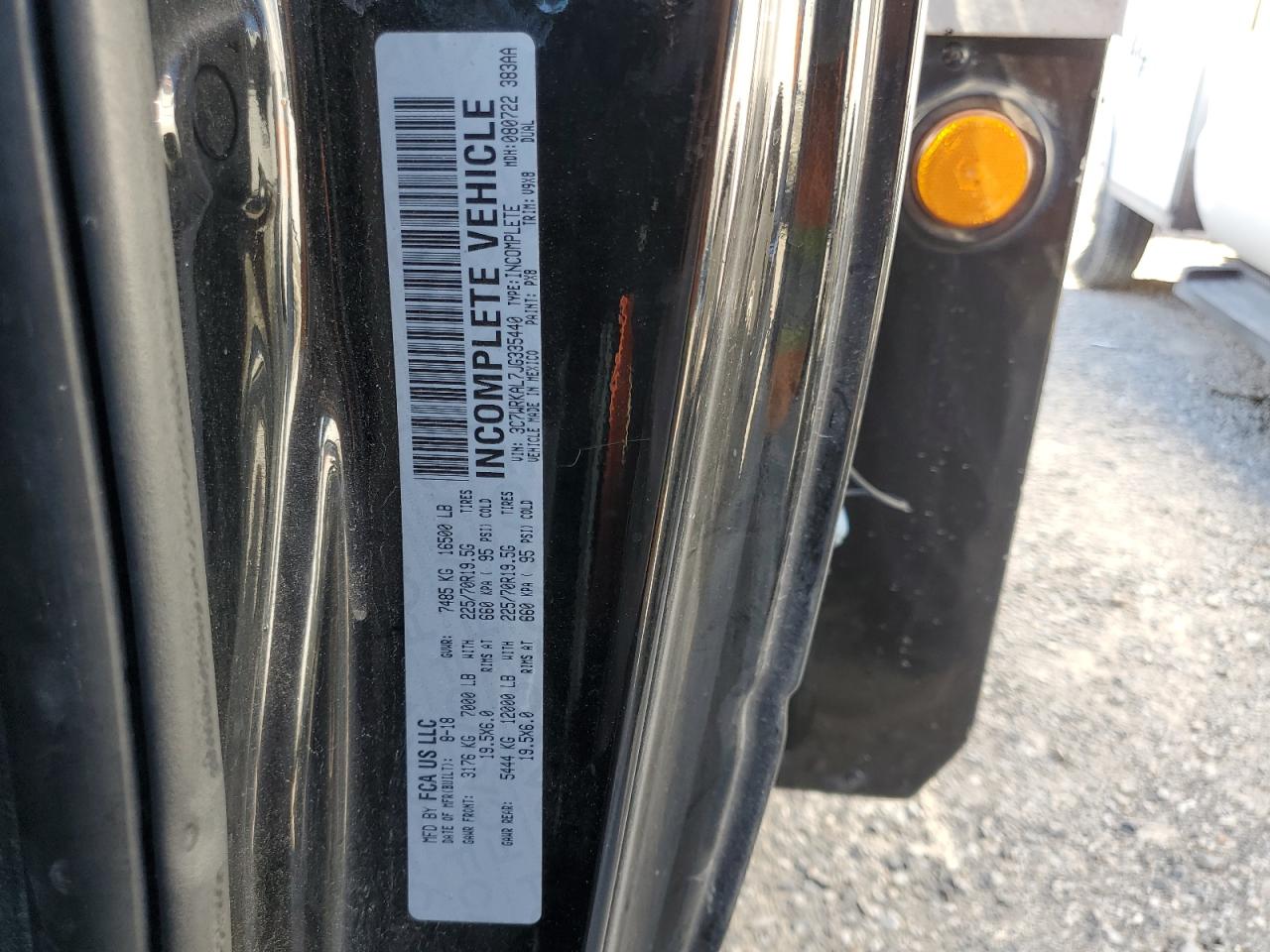 3C7WRKAL7JG335440 2018 Ram 4500