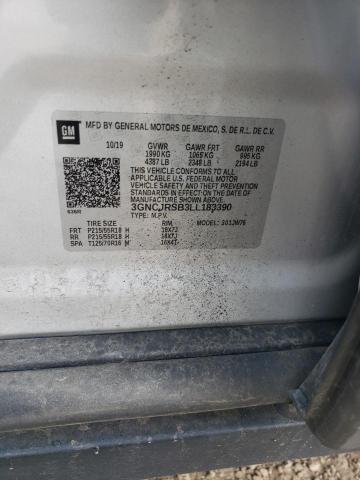 2020 CHEVROLET TRAX PREMI 3GNCJRSB3LL183390