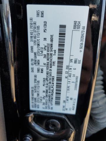 2020 FORD F150 RAPTO 1FTFW1RG6LFC41593  63313934