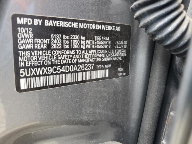 VIN 5UXWX9C54D0A26237 2013 BMW X3, Xdrive28I no.13