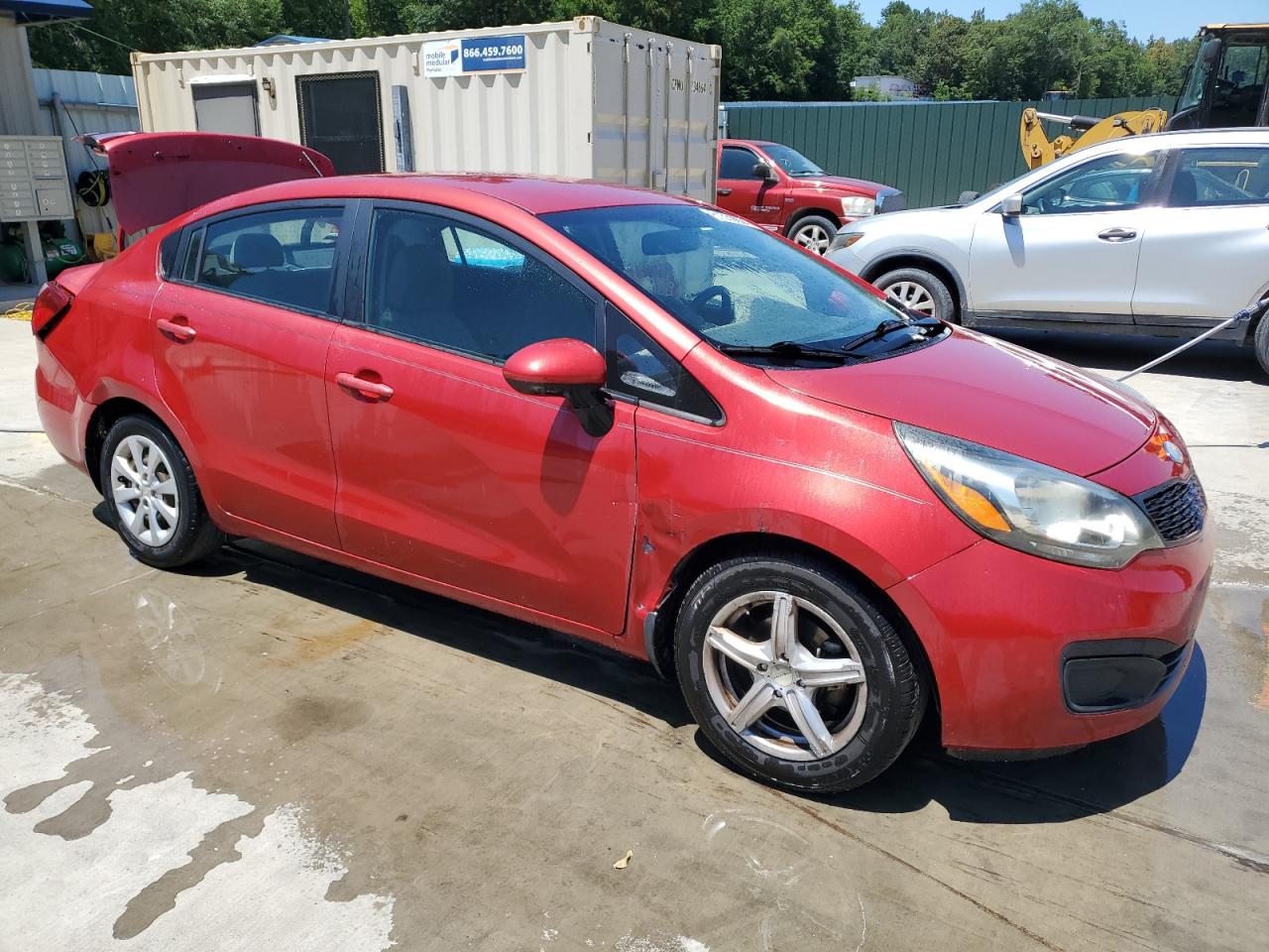 2014 Kia Rio Lx vin: KNADM4A31E6334335