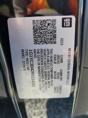2024 CHEVROLET CORVETTE S - 1G1YC3D42R5114342