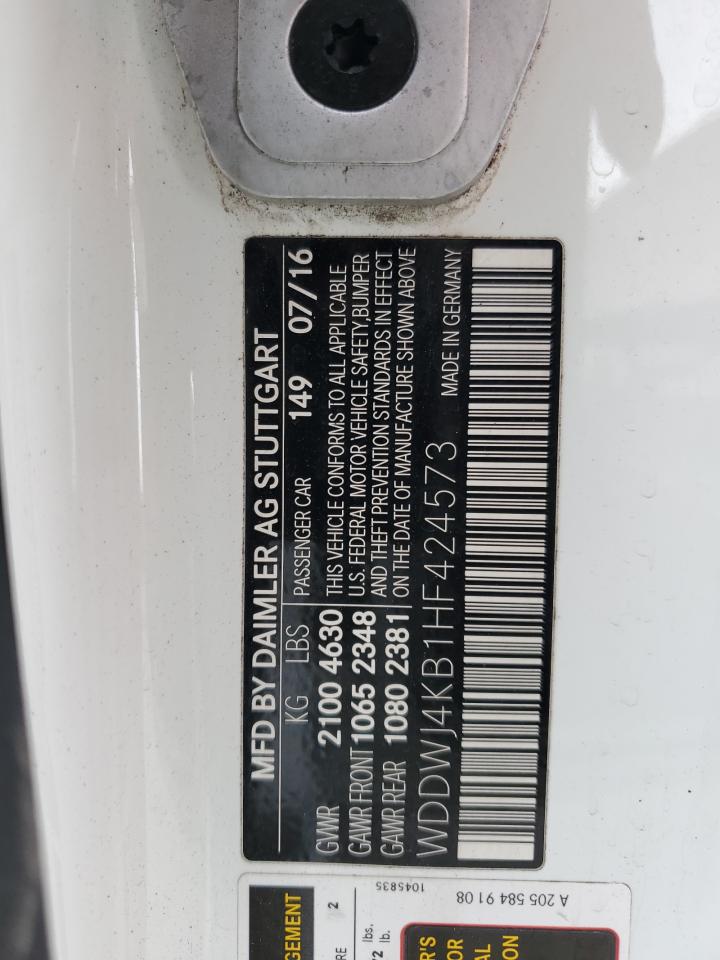 WDDWJ4KB1HF424573 2017 Mercedes-Benz C 300 4Matic