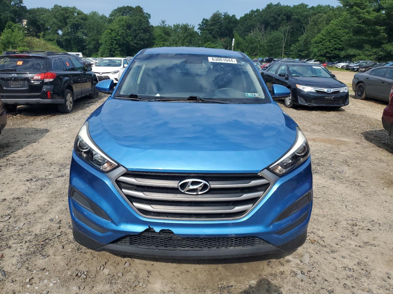 2018 Hyundai Tucson Se vin: KM8J2CA47JU631075