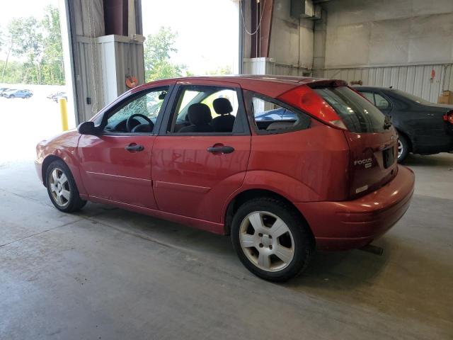 FORD FOCUS ZX5 2005 red  gas 3FAFP37N55R125470 photo #3