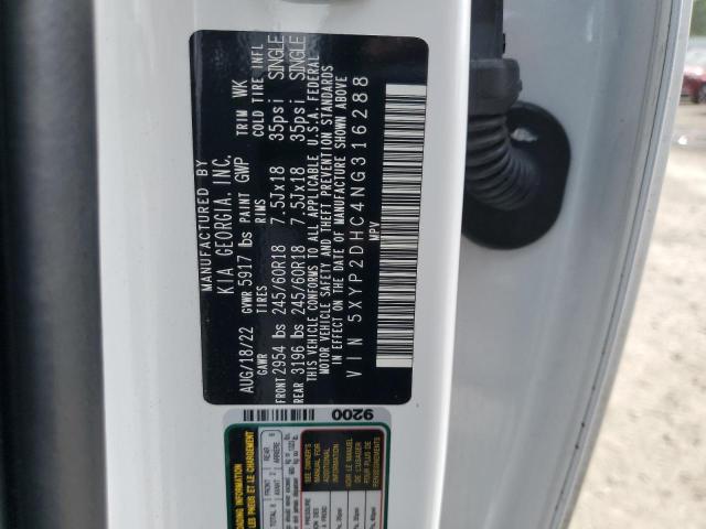 2022 KIA TELLURIDE - 5XYP2DHC4NG316288