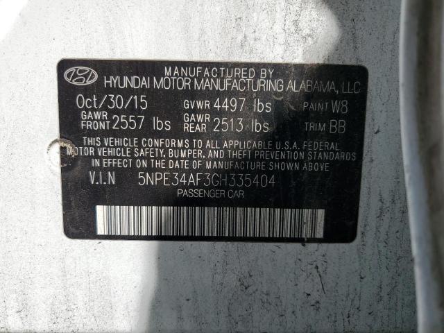 2016 HYUNDAI SONATA SPO - 5NPE34AF3GH335404