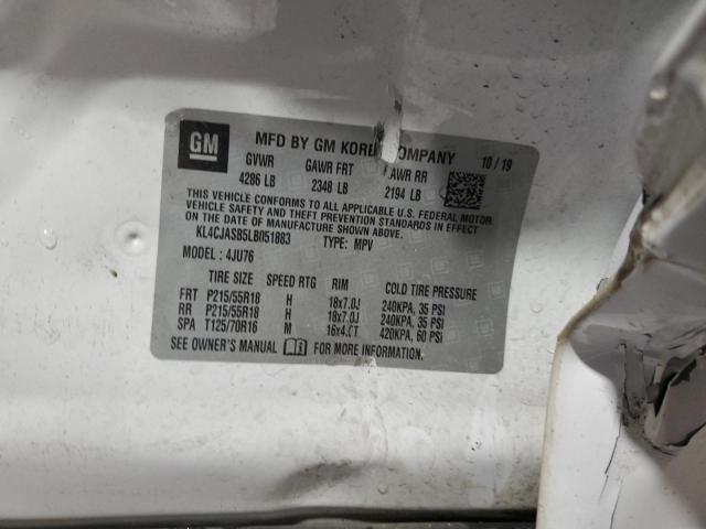 2020 BUICK ENCORE PRE - KL4CJASB5LB051883