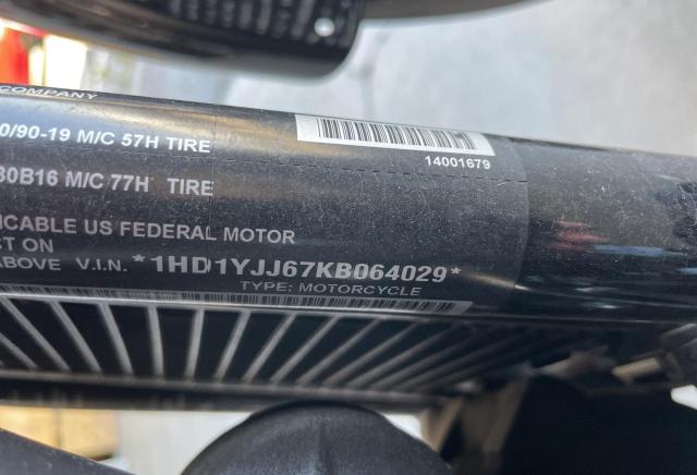 2019 HARLEY-DAVIDSON FXBB 1HD1YJJ67KB064029