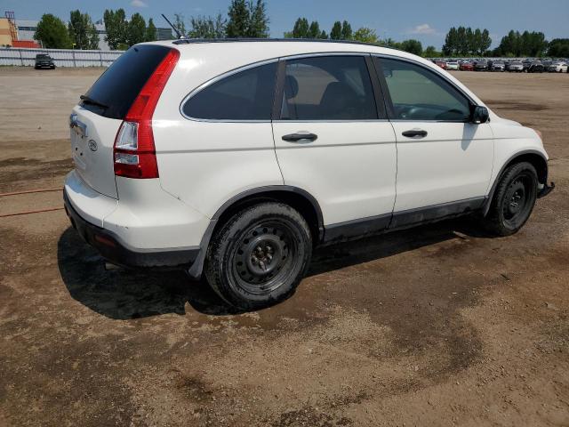 HONDA CR-V EX 2009 white  gas 5J6RE48509L800397 photo #4