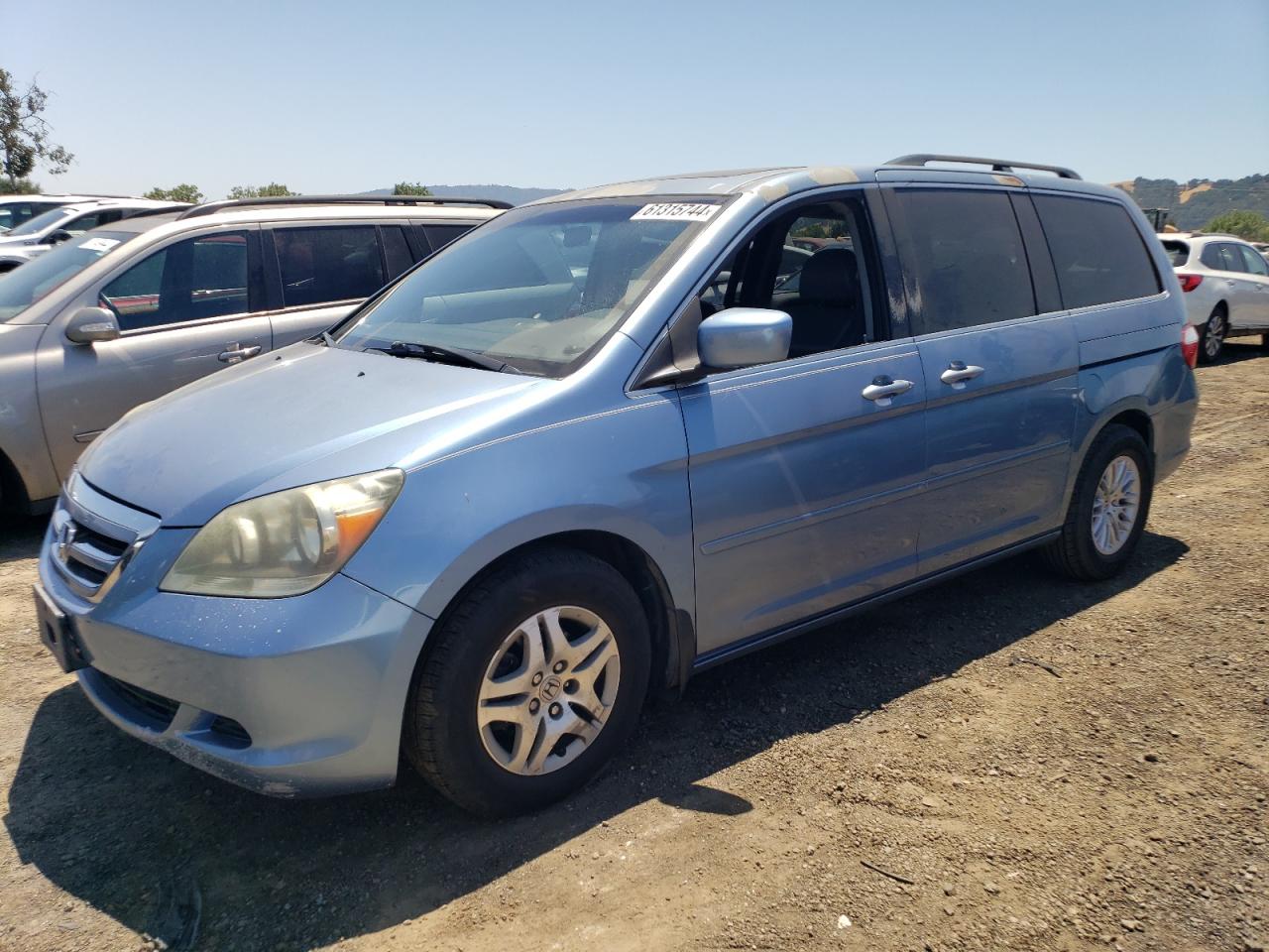 5FNRL38647B016190 2007 Honda Odyssey Exl