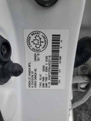 2018 HONDA CIVIC EX - 2HGFC2F84JH032118