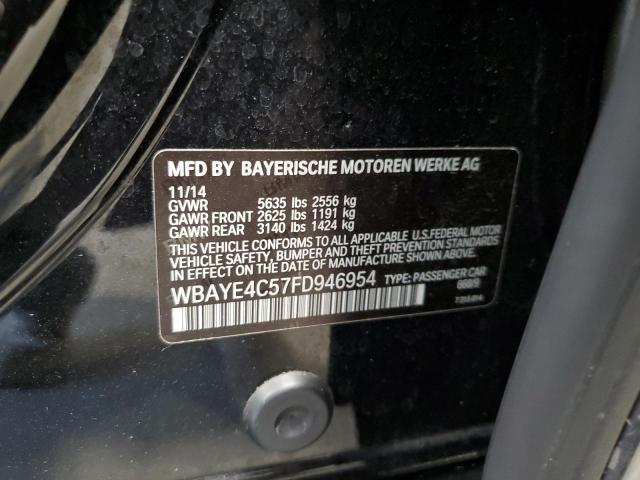 VIN WBAYE4C57FD946954 2015 BMW 7 Series, 740 LI no.12