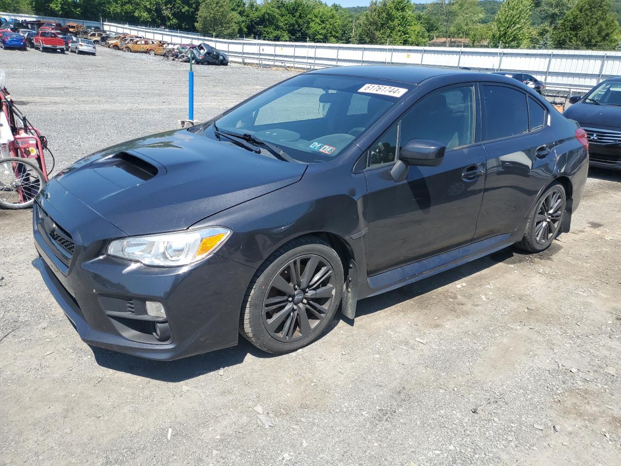 2015 Subaru Wrx vin: JF1VA1A64F9824170