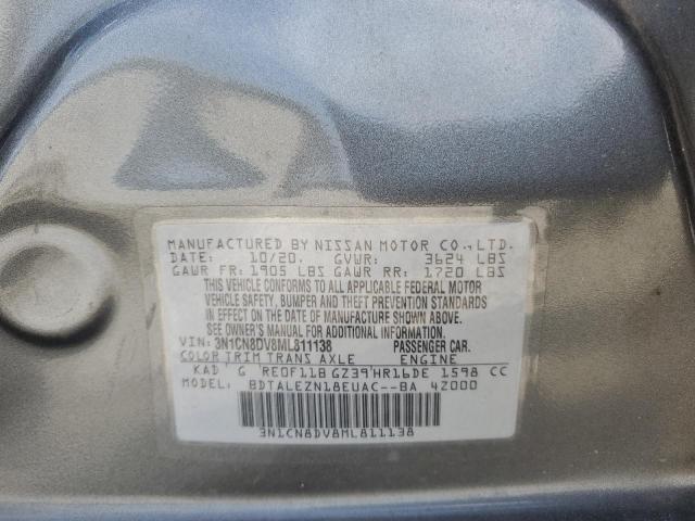 2021 NISSAN VERSA S - 3N1CN8DV8ML811138