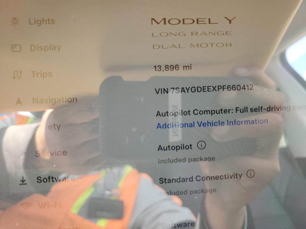 7SAYGDEEXPF660412 2023 Tesla Model Y