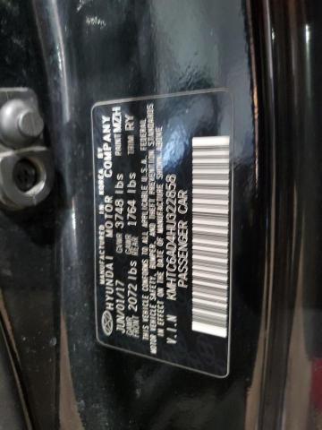 2017 Hyundai Veloster VIN: KMHTC6AD4HU322858 Lot: 61901874